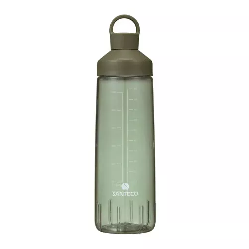 ☻｜JP#CBJAPAN#SANTECO#大#墨綠色：直飲式/水瓶水壺罐(約8.2×28.6cm/860ml)。