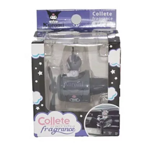 ☻｜JP#三麗鷗#酷洛米#直升機#柯蕾特/Colette#肥皂香#黑：汽車/芳香劑(約110x80x60mm)。