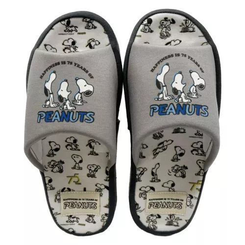 ☻｜JP#史努比#75th#灰：室內鞋(約22~24cm)。