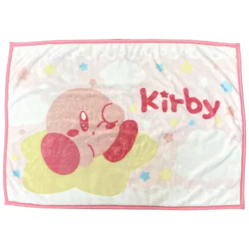 ੴ ｜JP#任天堂#星之卡比#星空雲#粉：毯被子(約70×100cm)。