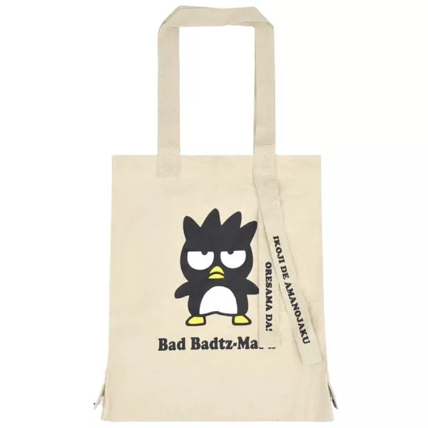 ੴ ｜JP#三麗鷗#酷企鵝#米：手提肩背袋(約41x36cm)。