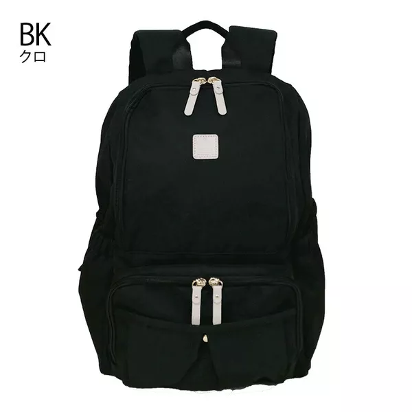 ੴ ｜JP#W*Itstella#素#黑：書背包(約29x40x14cm)。