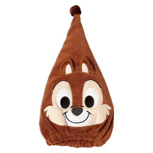 ੴ ｜JP#迪士尼#奇奇蒂蒂#奇奇#微笑：浴帽巾兩件組(約20×45cm)。