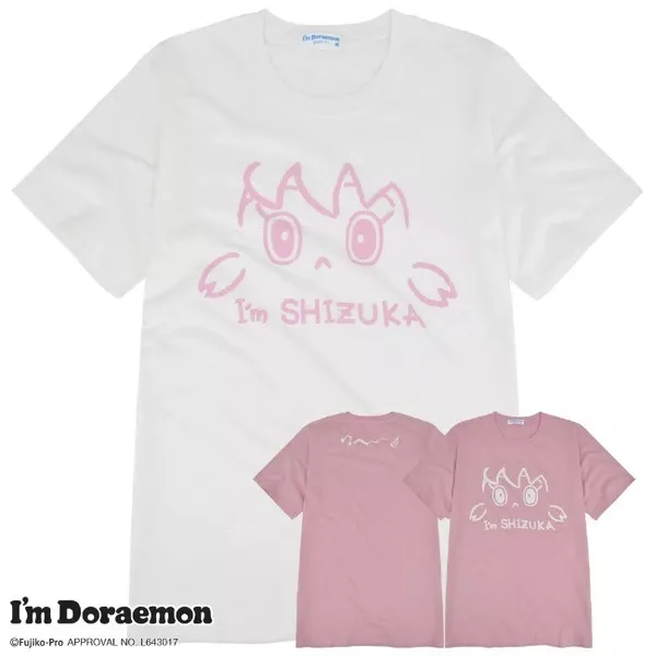 ੴ ｜JP#哆啦A夢#靜香#臉譜風#成人/女裝#短袖#白：衣服(M/L)。