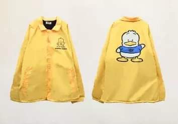 ੴ ｜JP#三麗鷗#貝克鴨#女生/男生#黃：風衣/外套(M/L)。