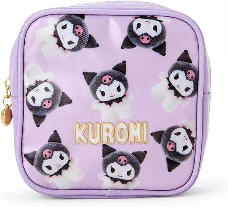 ੴ ｜JP#三麗鷗#酷洛米#立體畫#藍：收納包兩件組(約12.5×5×12.5cm)。