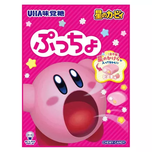 ੴ ｜JP#星之卡比#UHA/味覺糖#食品/零食#蜜桃子風味：糖果六包組(單/52G)。