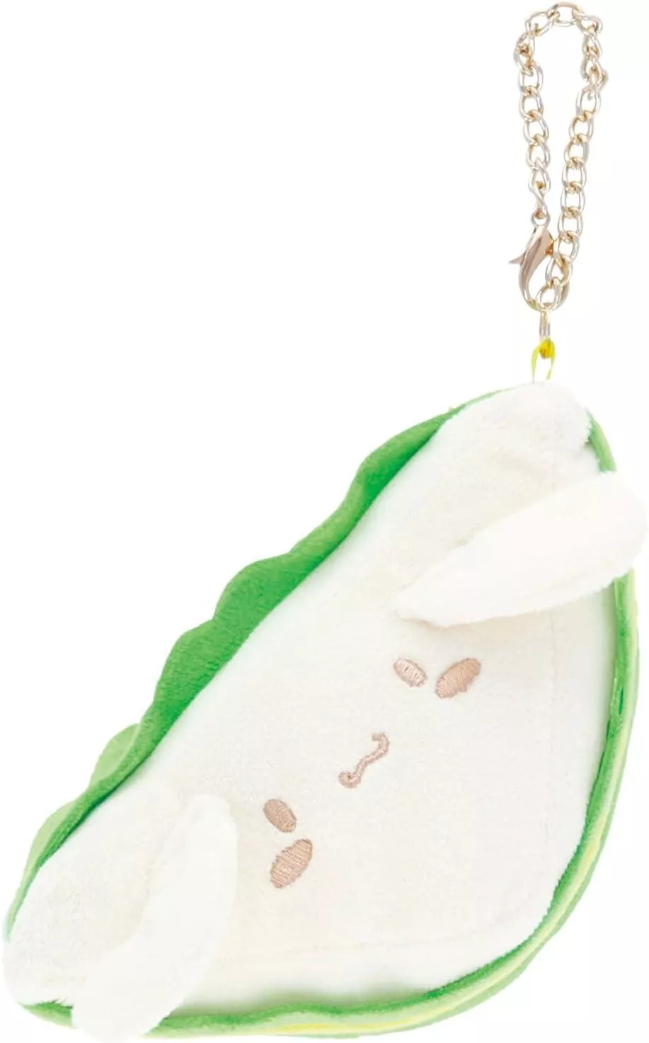 ੴ ｜JP#三麗鷗#大耳狗#三明治#米綠色：收納包(約10×5×10cm)。