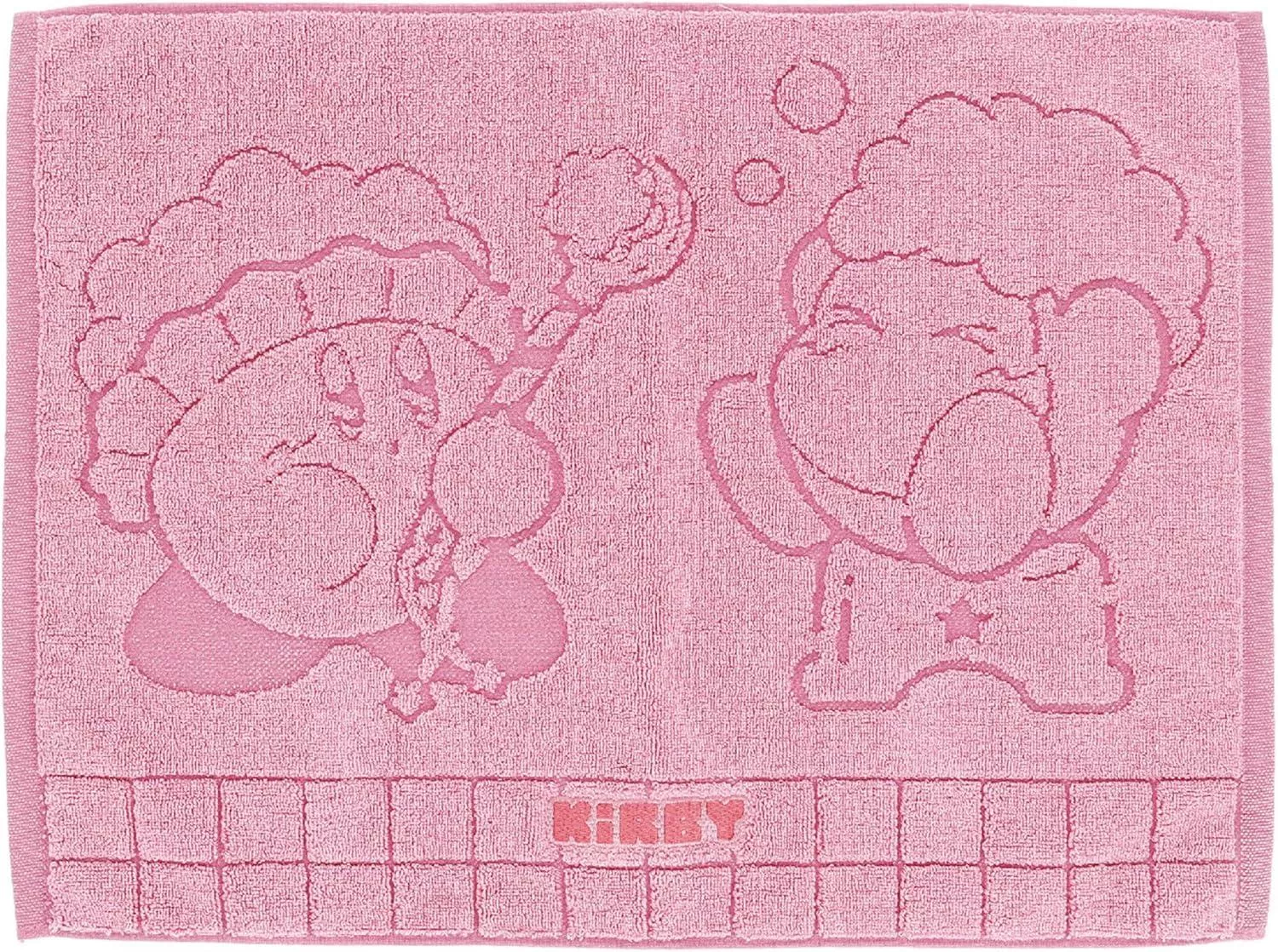 ܤ｜JP#任天堂#星之卡比/瓦豆魯迪#洗澡趣#粉：浴巾(約H45×W60cm)。