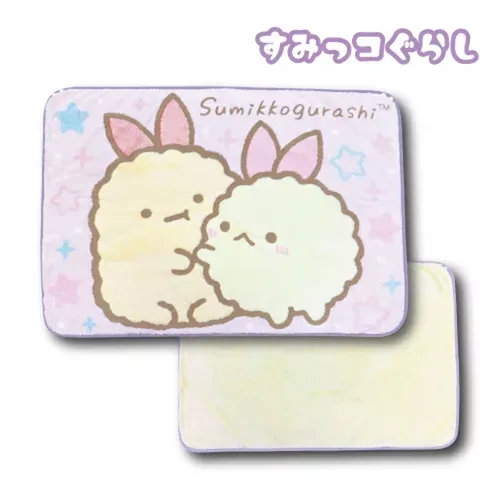 ܤ｜JP#SANX#角落生物/角落小夥伴#星#蝦/天婦羅#粉：毯被子(約H70×W100cm)。