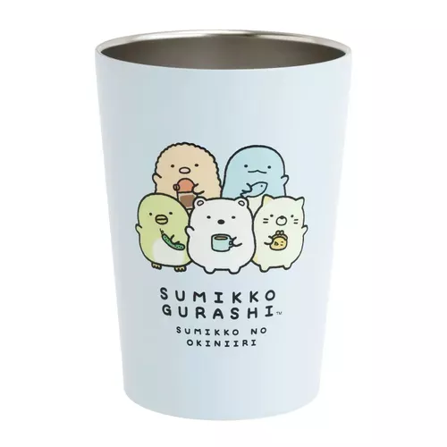 ܤ｜JP#SANX#角落生物/角落小夥伴#小雜物#藍#M：不鏽鋼，茶水杯(約H12×8.5cm/450ml)。