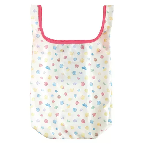 ܤ｜JP#SANX#角落生物/角落小夥伴#糖果風#藍白色：環保手提購物袋三件組(使用時約43×28×10cm/收納時約12×10cm)。