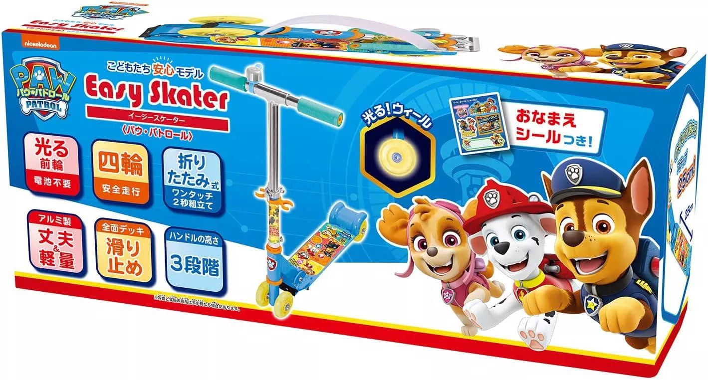 ܤ｜JP#汪汪隊立大功#兒童#藍：滑板車(約12x45x19cm/2.4KG)。