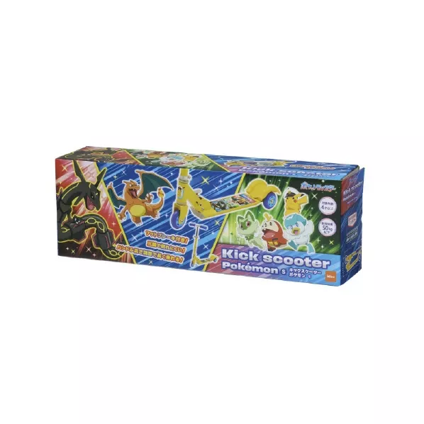 ܤ｜JP#寶可夢/神奇寶貝#精靈#兒童#黃：滑板車(耐重約50KG)。