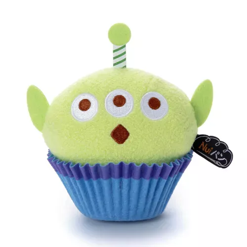 ܤ｜JP#迪士尼#皮克斯#玩具總動員#三眼怪#Nuiパン#杯子蛋糕風#S：娃偶扭蛋盒玩佈景擺飾品(約W9.5×H10.5×D8cm)。