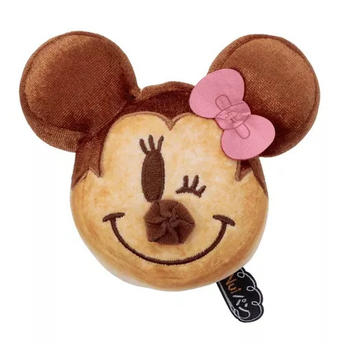 ܤ｜JP#迪士尼#米妮#Nuiパン#甜甜圈#S：娃偶扭蛋盒玩佈景擺飾品(約W13.5×H10×D4cm)。