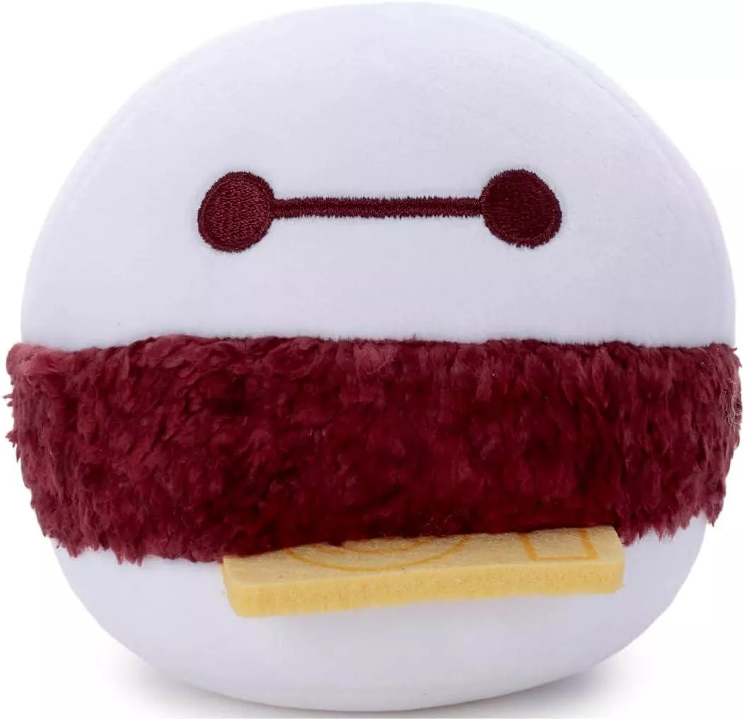 ܤ｜JP#迪士尼#漫威#大英雄天團#杯麵#Nuiパン#三明治#紅豆沙奶油#S：娃偶扭蛋盒玩佈景擺飾品(約W110×H100×D105mm)。