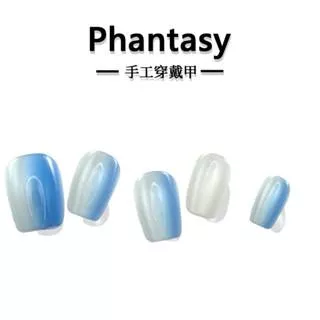 Phantasy 天空之藍  貓眼/漸變 客製化手工穿戴甲
