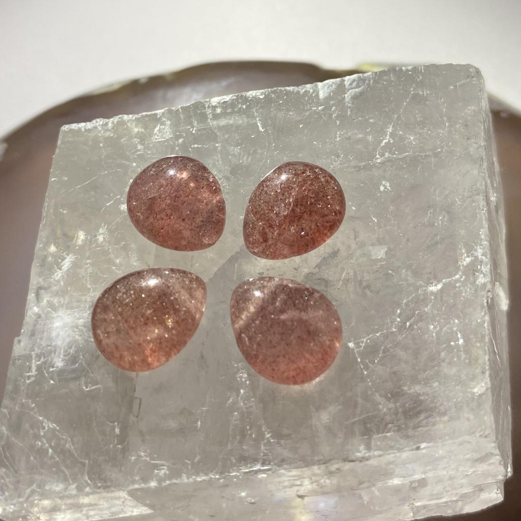 花瓣水滴造型水晶散珠 12*10mm 草莓晶 隔珠 DIY金屬編織 DIY飾品 DIY串珠 單個