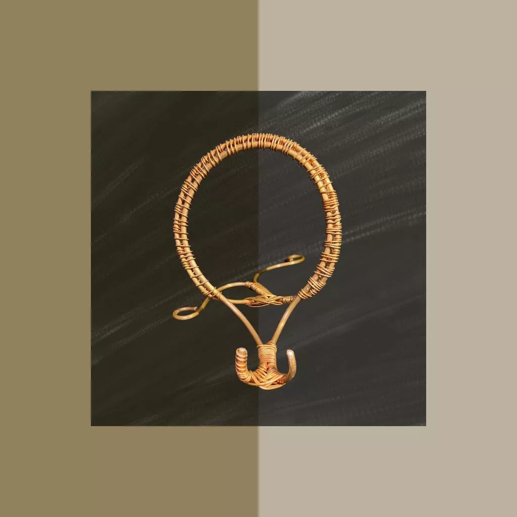 miaho 水晶擺座 手工編織銅線