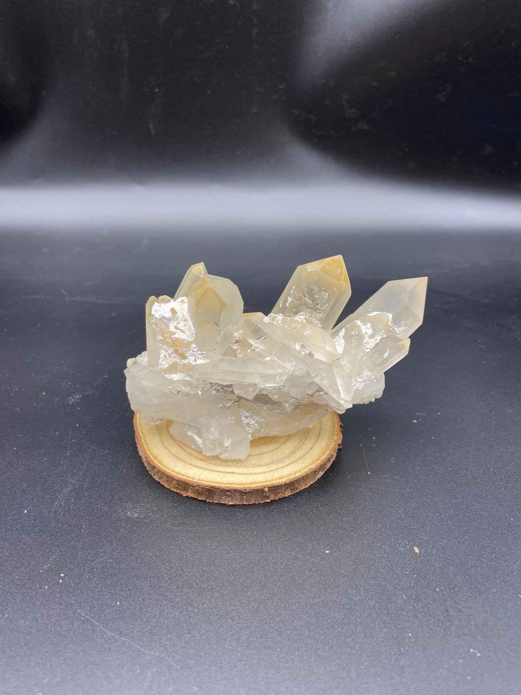 純天然白水晶簇 - 提升身心健康