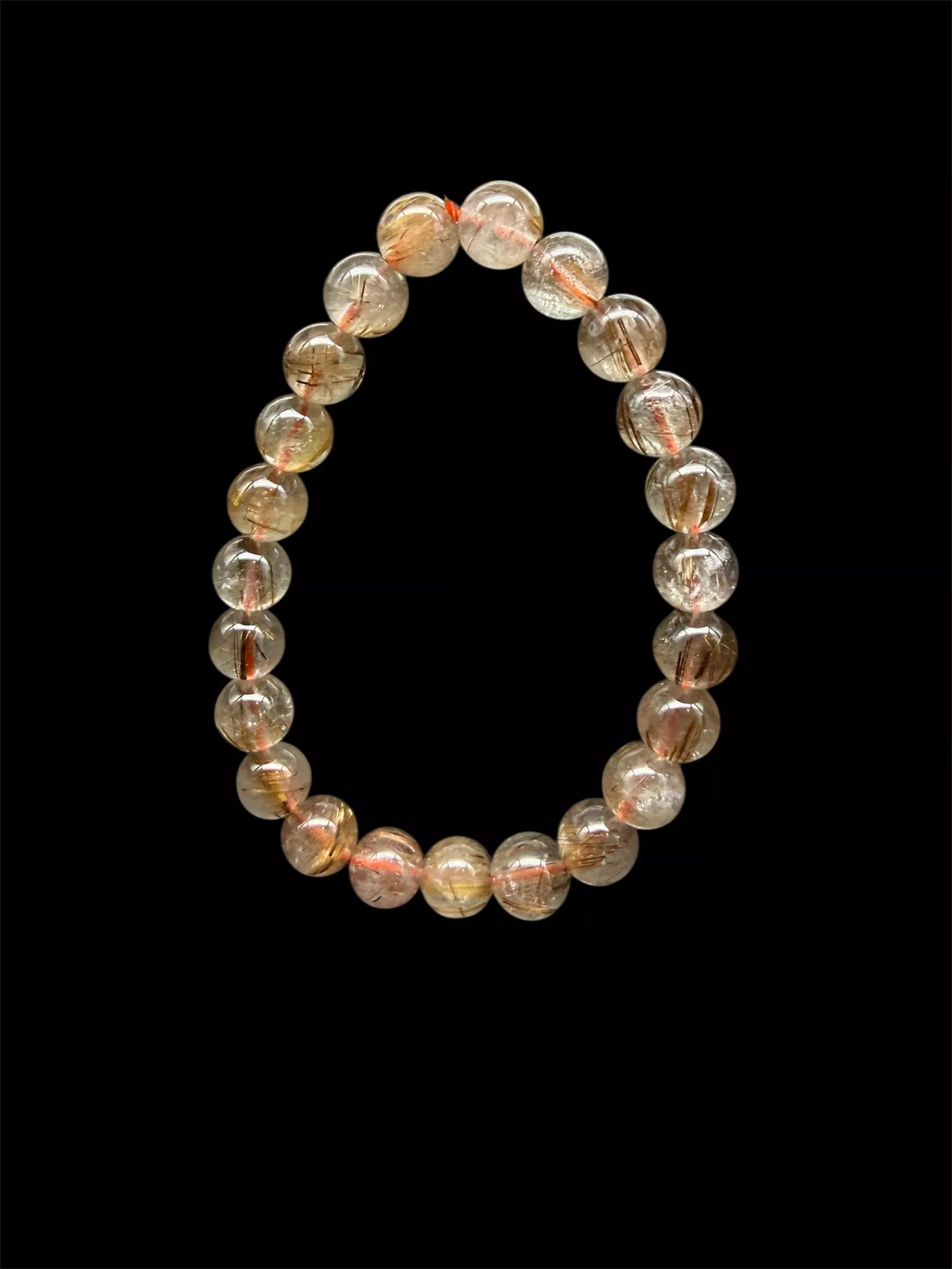 咖啡鈦手珠 8mm 正財偏財