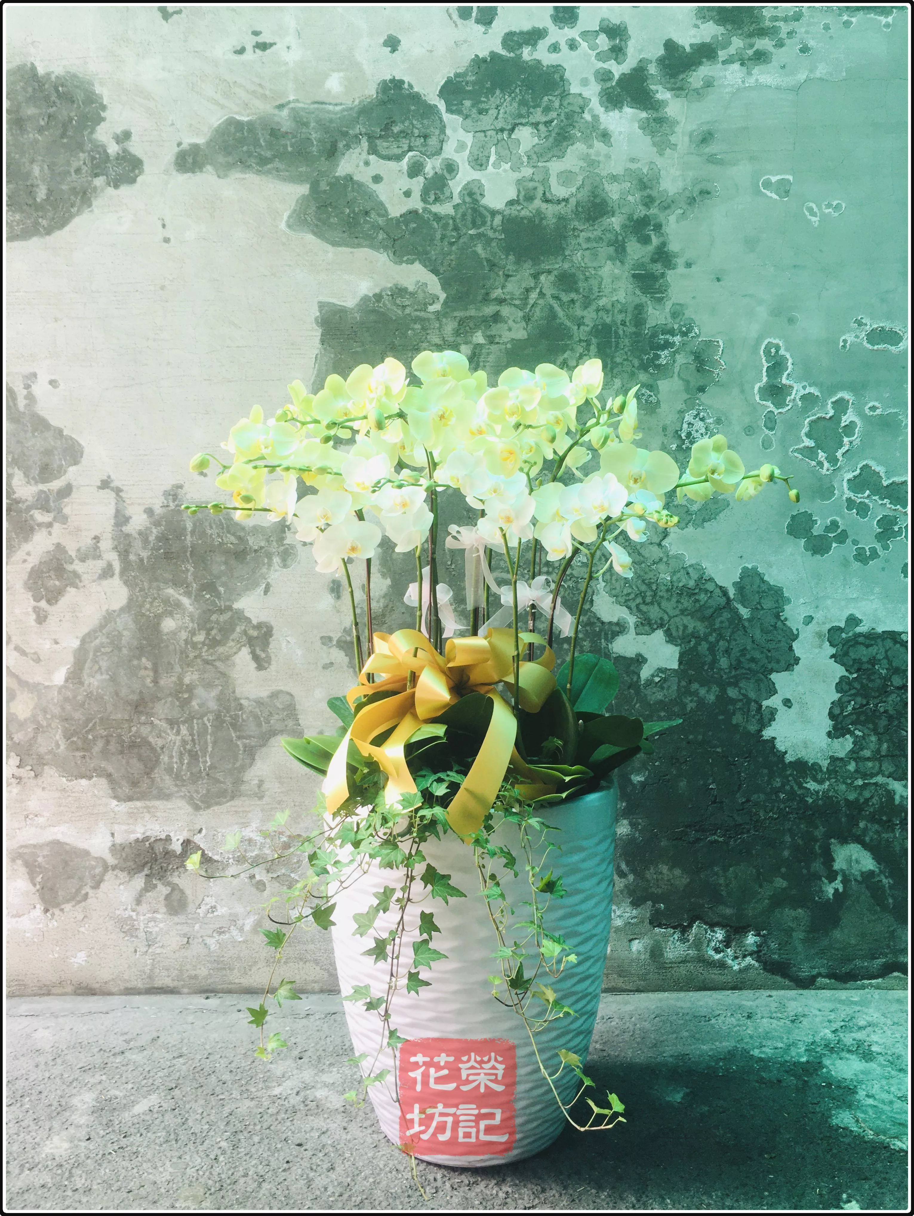 落地型追思蘭花組合 | Floortop Orchild Mix for Condolence