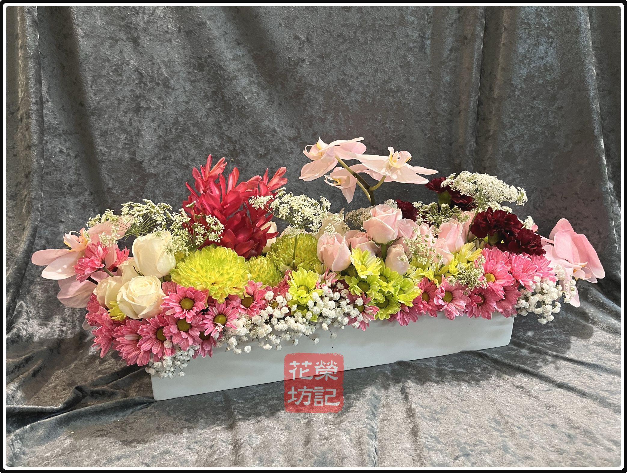 平面桌花 | Long Table Design