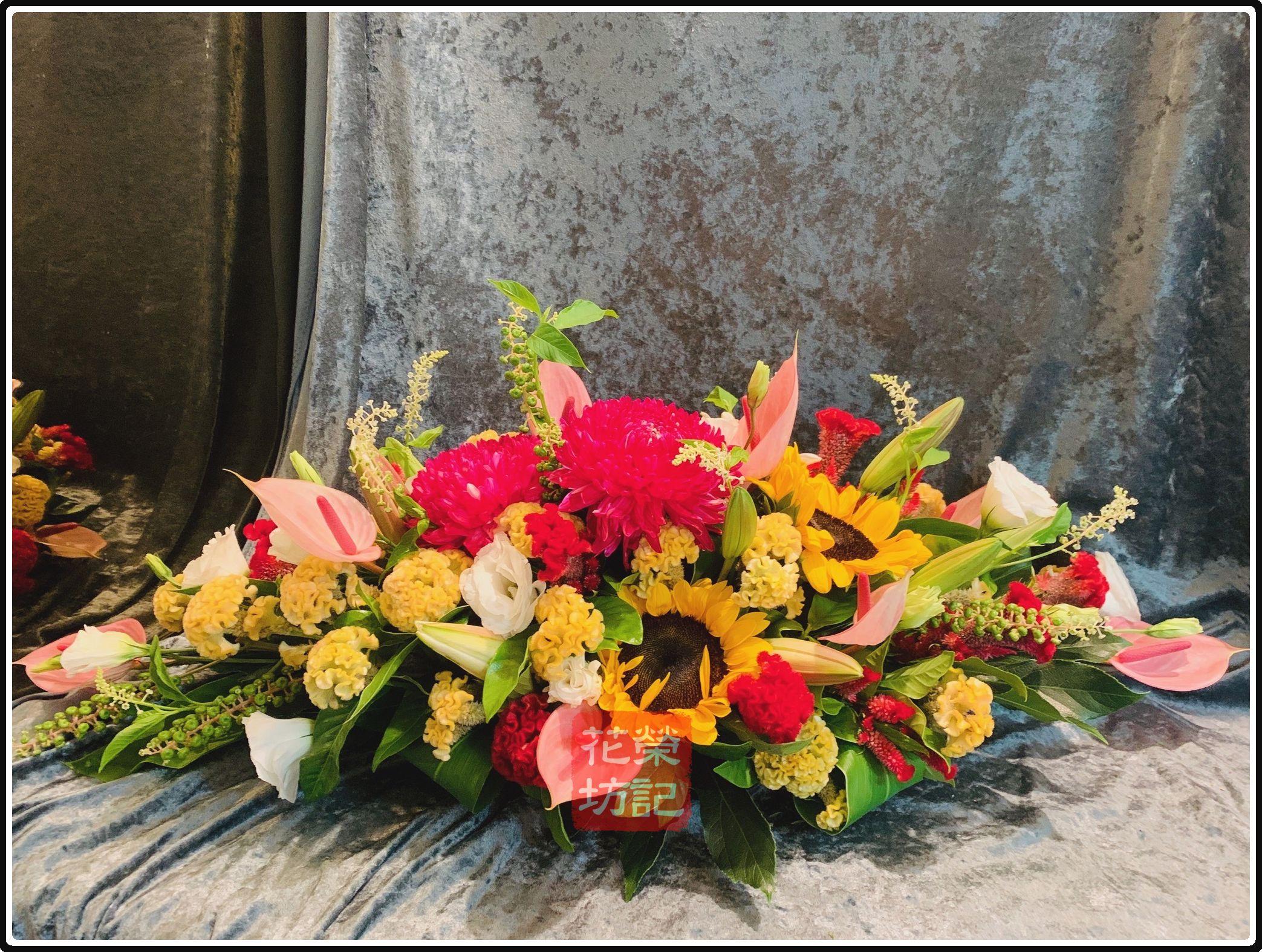 平面桌花 | Long Table Design