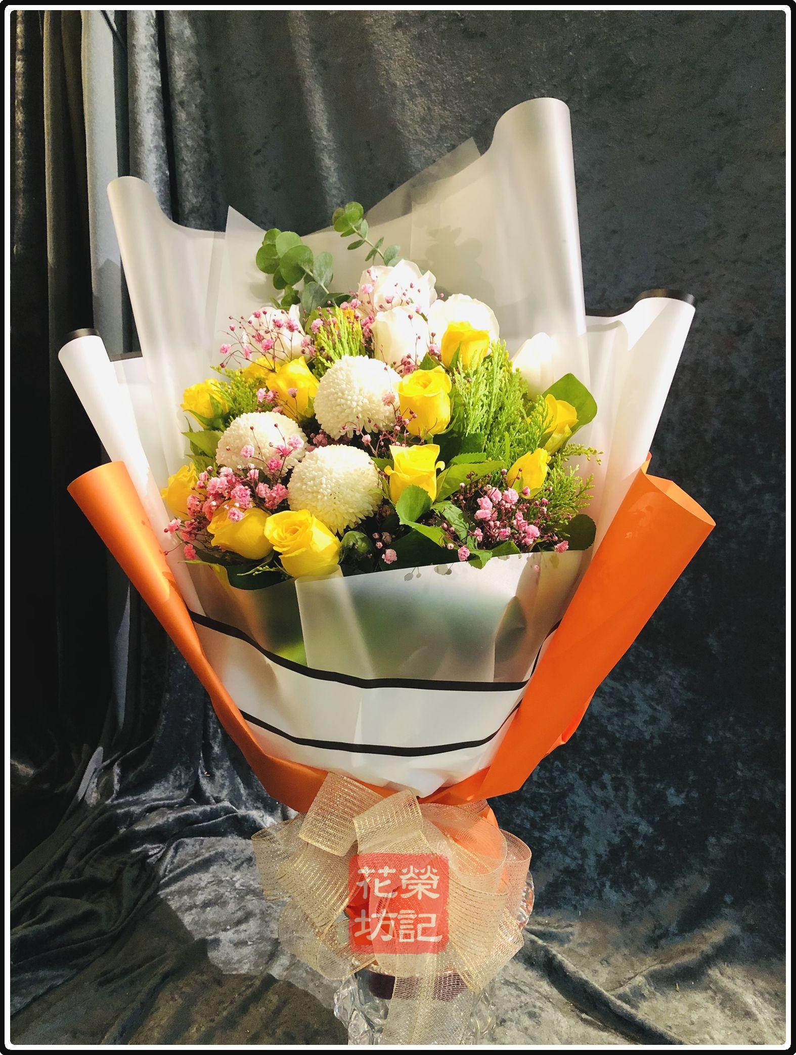 經典型玫瑰花束 |  Rose Bouquet L