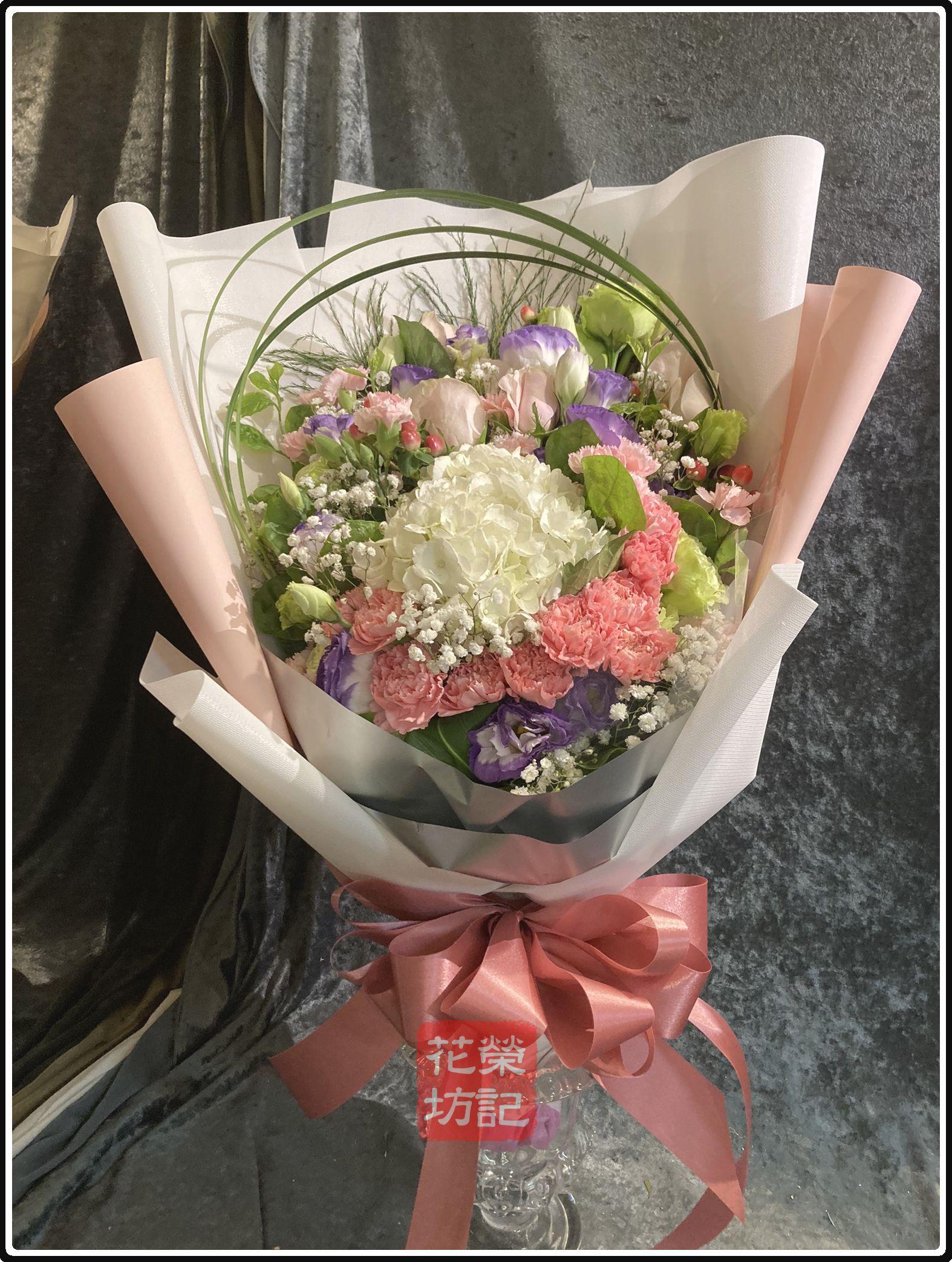 經典型繡球花束 |  Hydrangeas Bouquet L