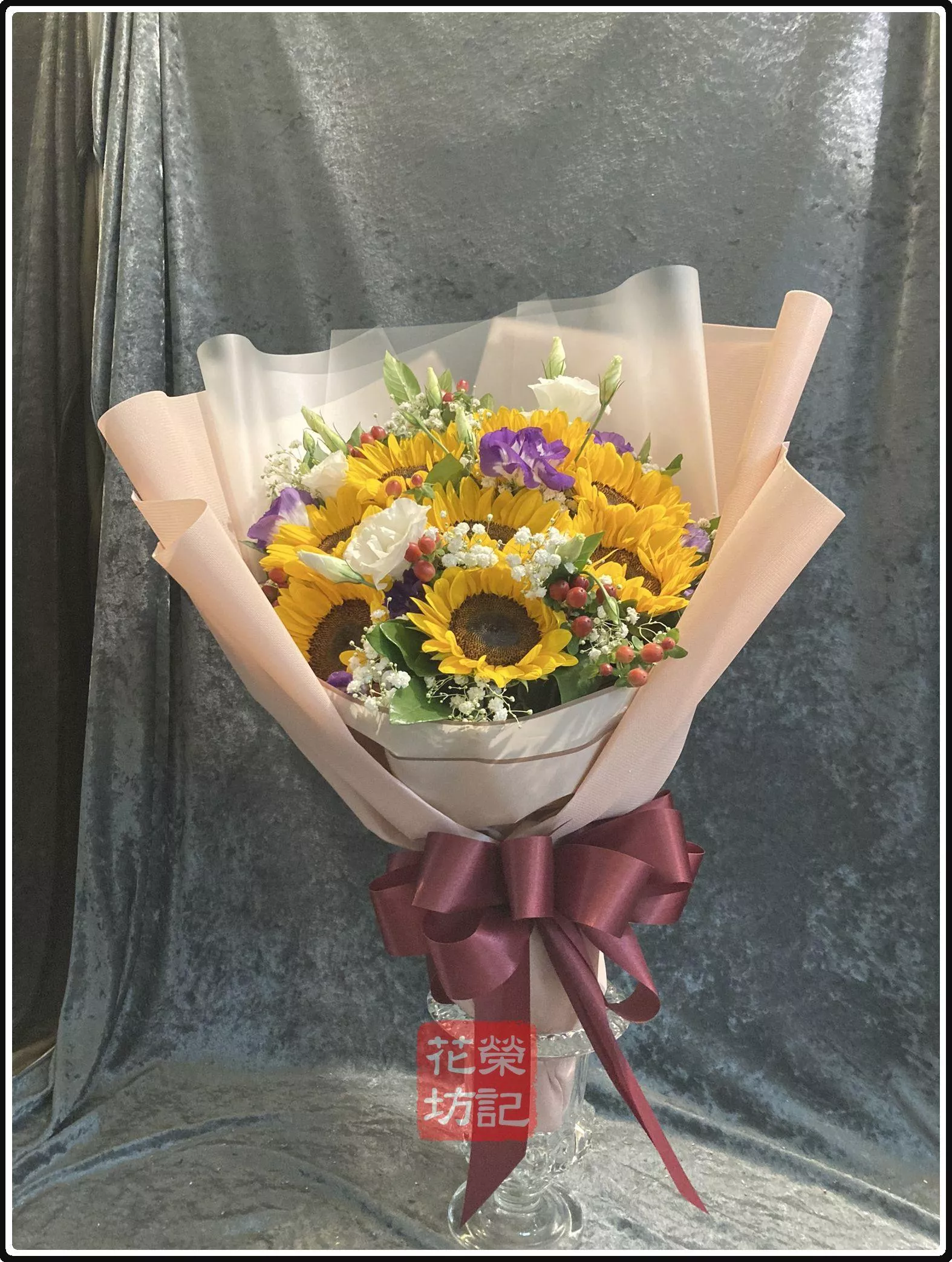 標準型向日葵花束 |  Sun Flower Bouquet M