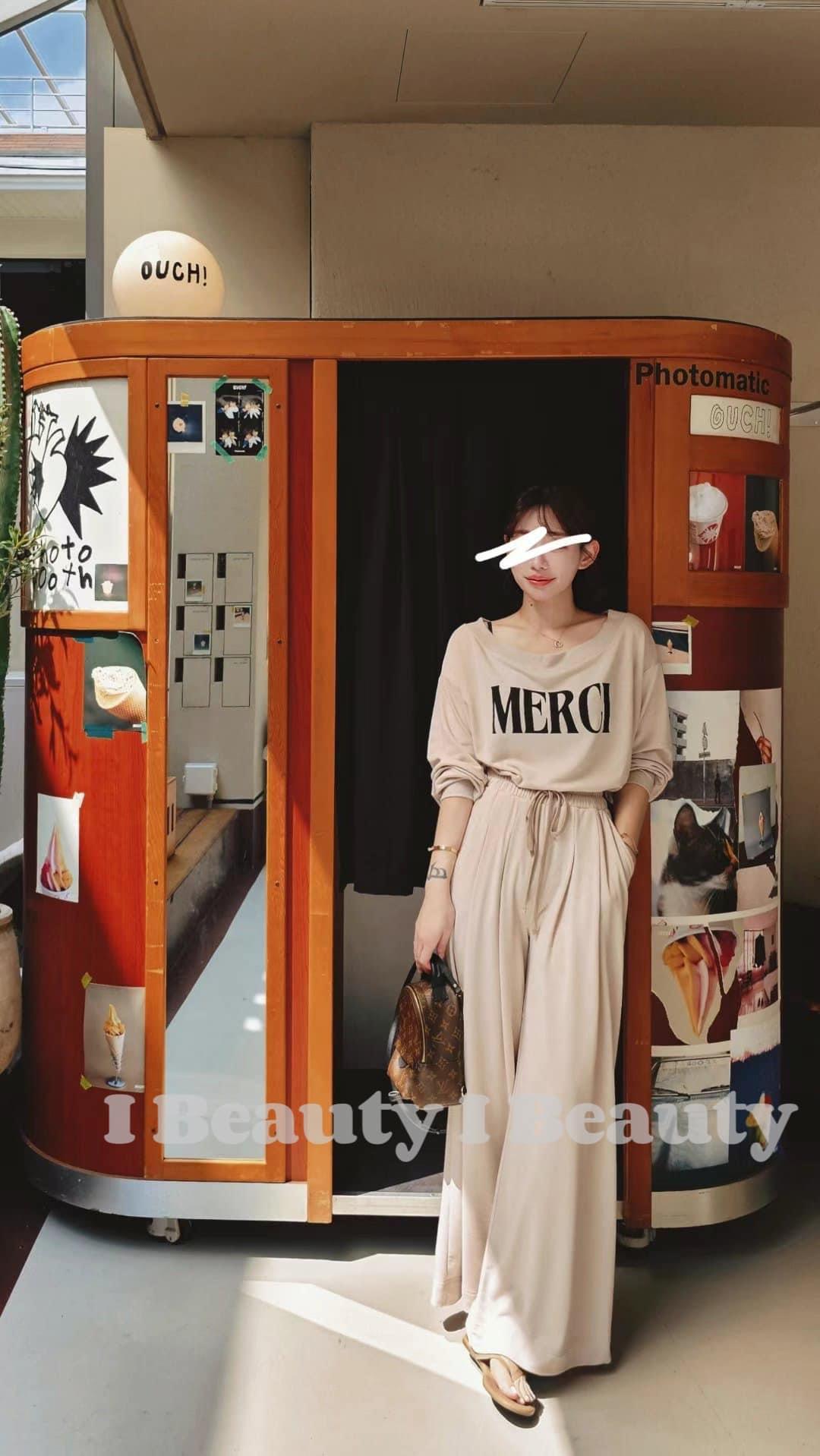 Merci 休閒感寬領上衣