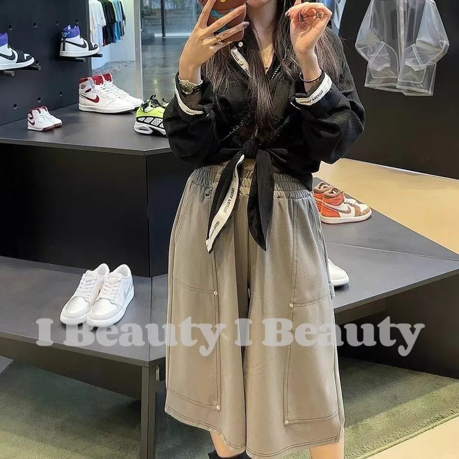 個性 寬鬆 休閒 五分中褲