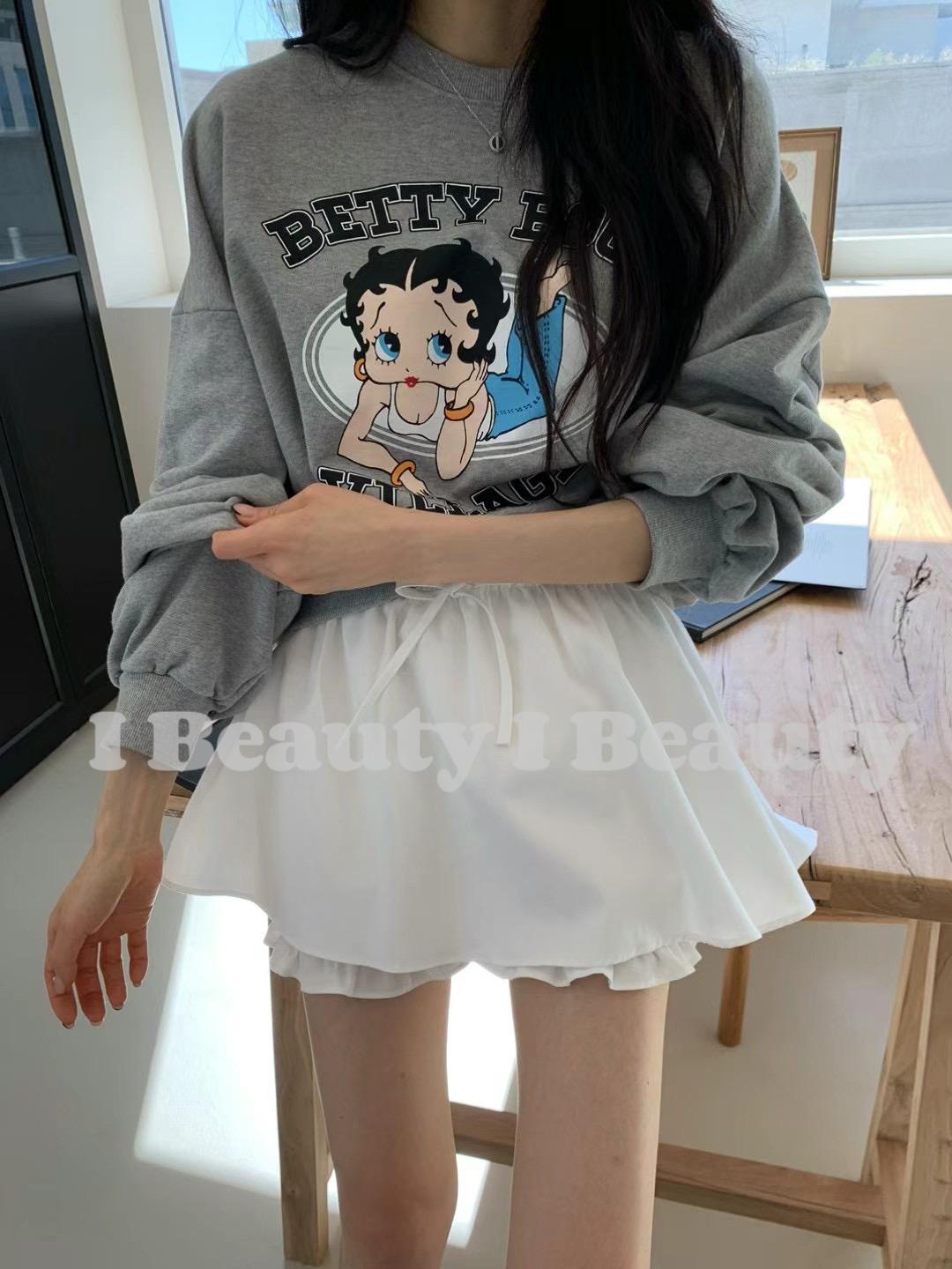 浪漫高級感中腰雲朵澎澎裙