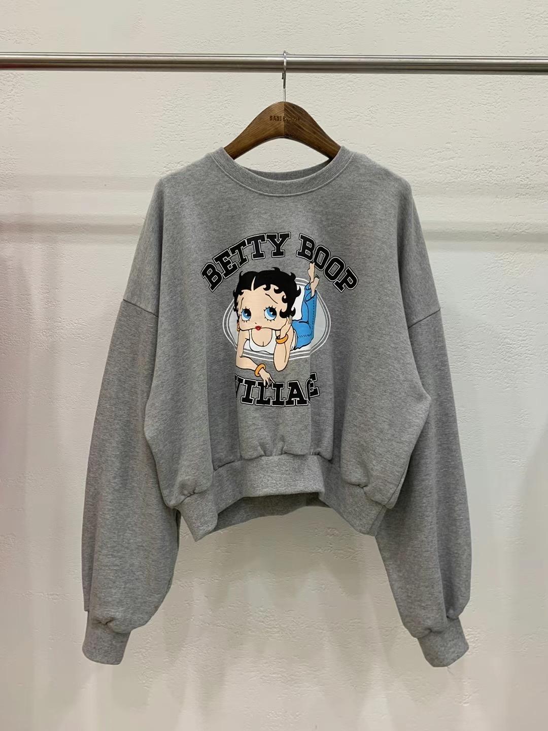 貝蒂TEE (圓領印花衛衣)