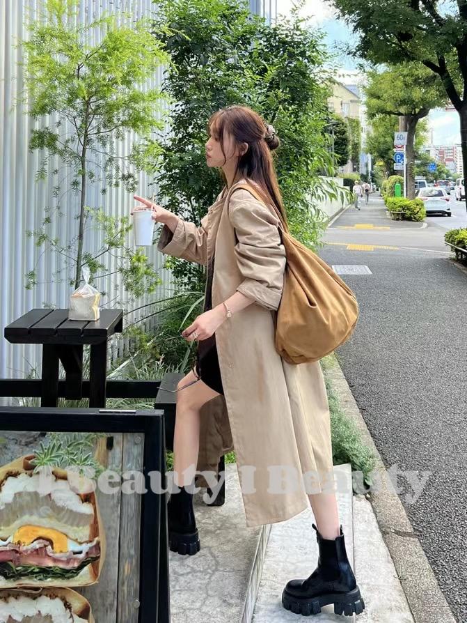 韓國博主同款百搭大容量單肩包