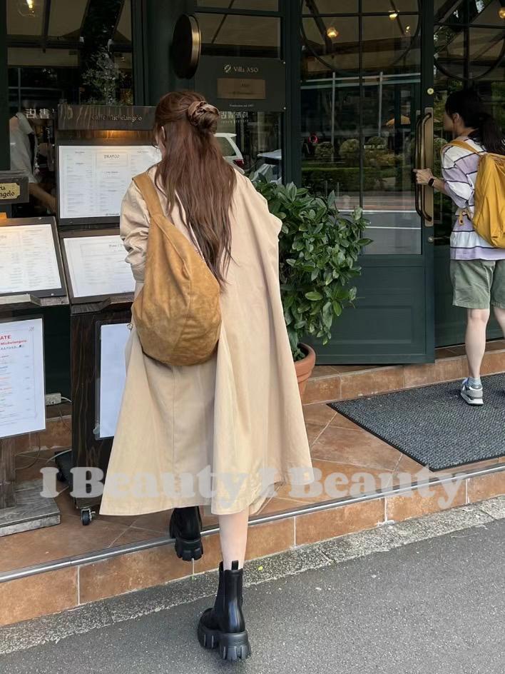 韓國博主同款百搭大容量單肩包