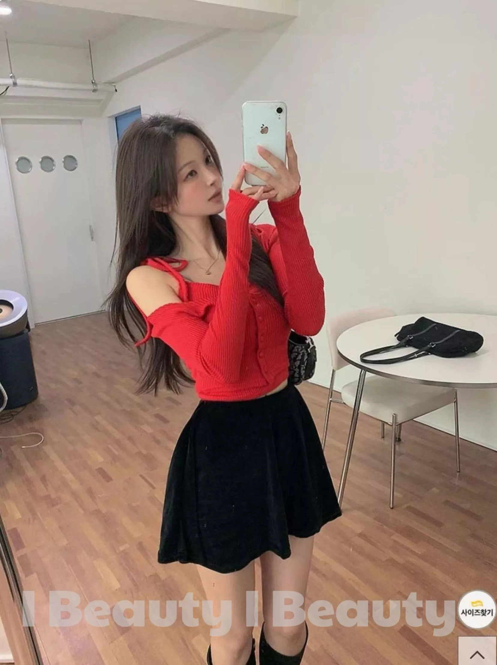 隨便搭都好看 傘型短裙