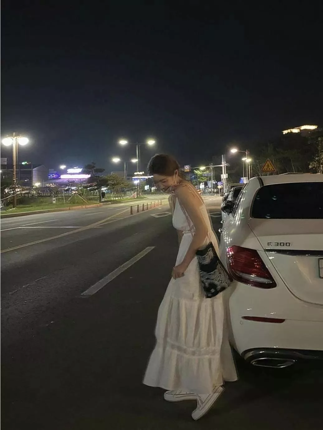 迷人吊帶連身洋裝