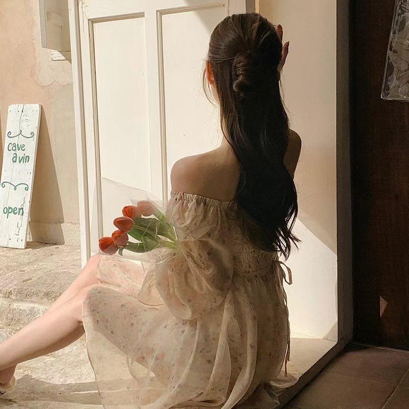 溫柔婉約 小碎花連身洋裝