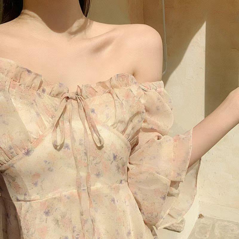 溫柔婉約 小碎花連身洋裝