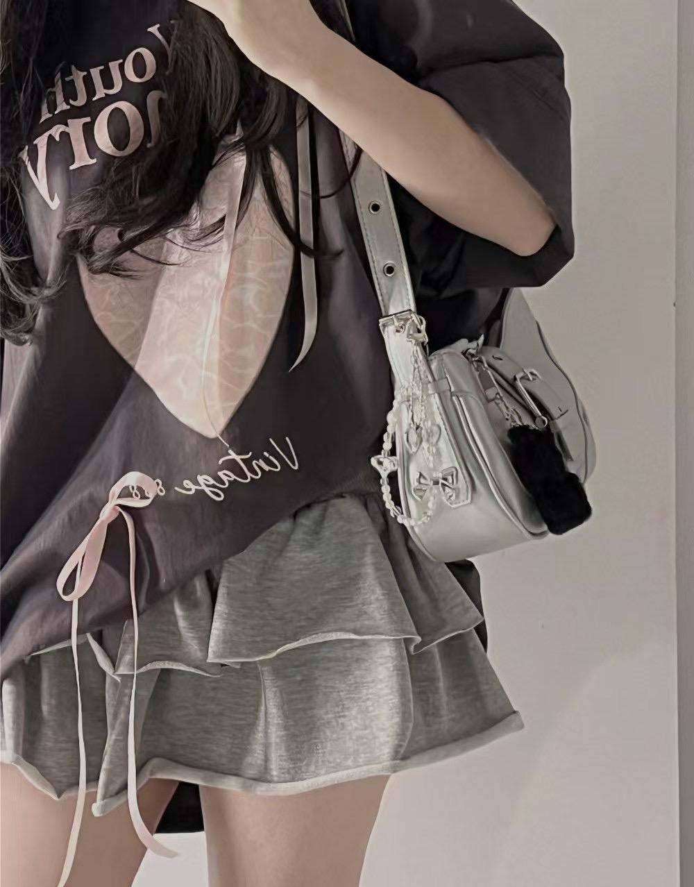 百搭甜美愛心短袖T