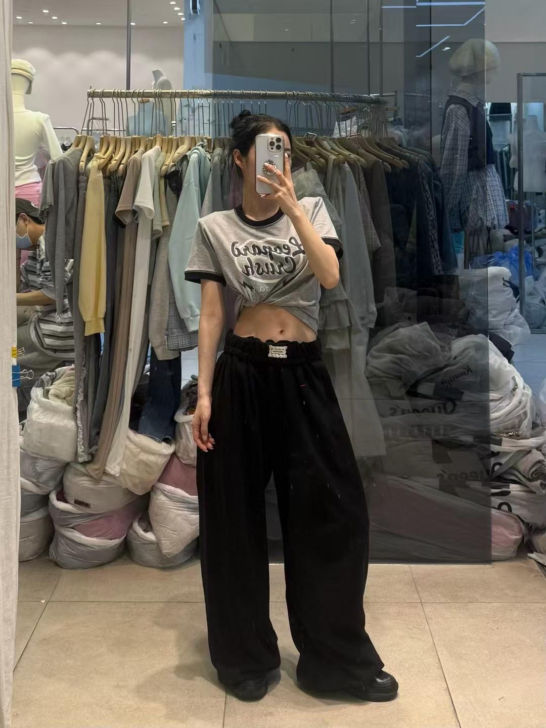 個性撞色短T