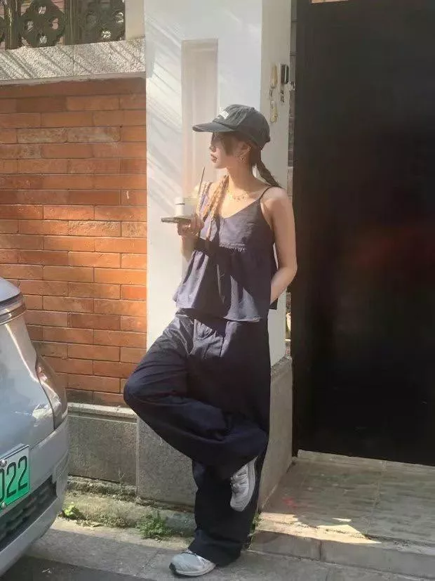 個性寬鬆休息套裝