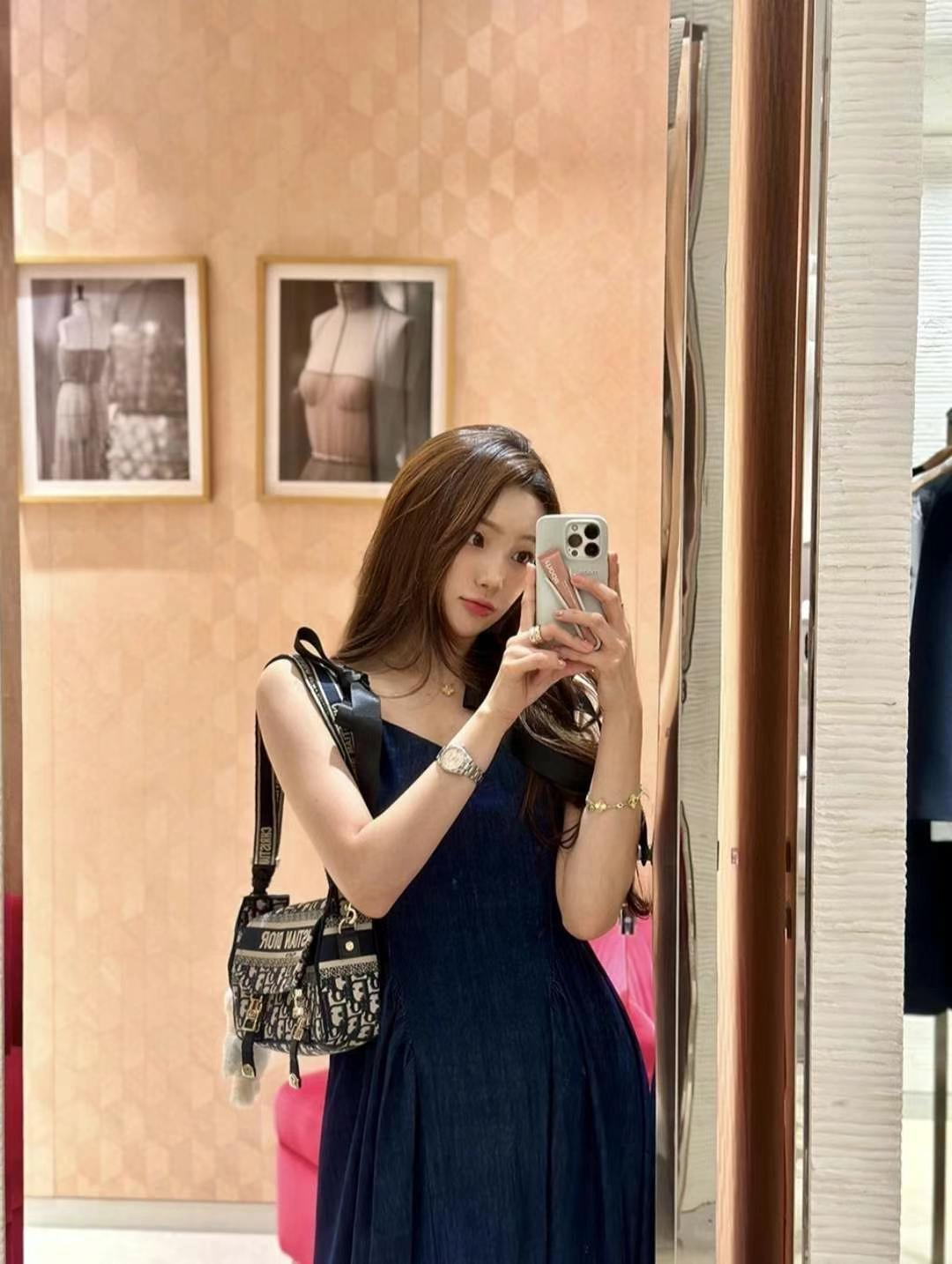 法式大裙襬蝴蝶結連身長裙