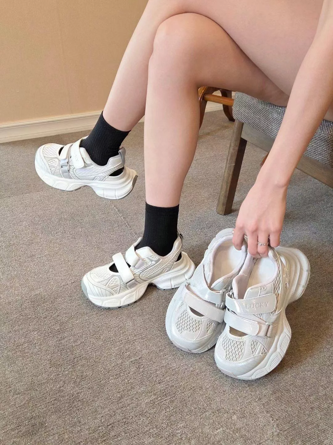 時尚厚底運動鞋