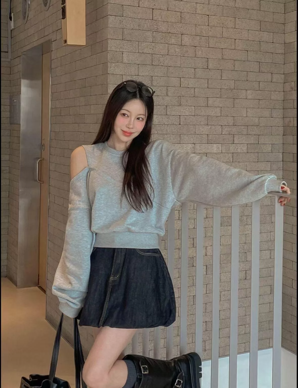 不無聊設計款長袖衛衣