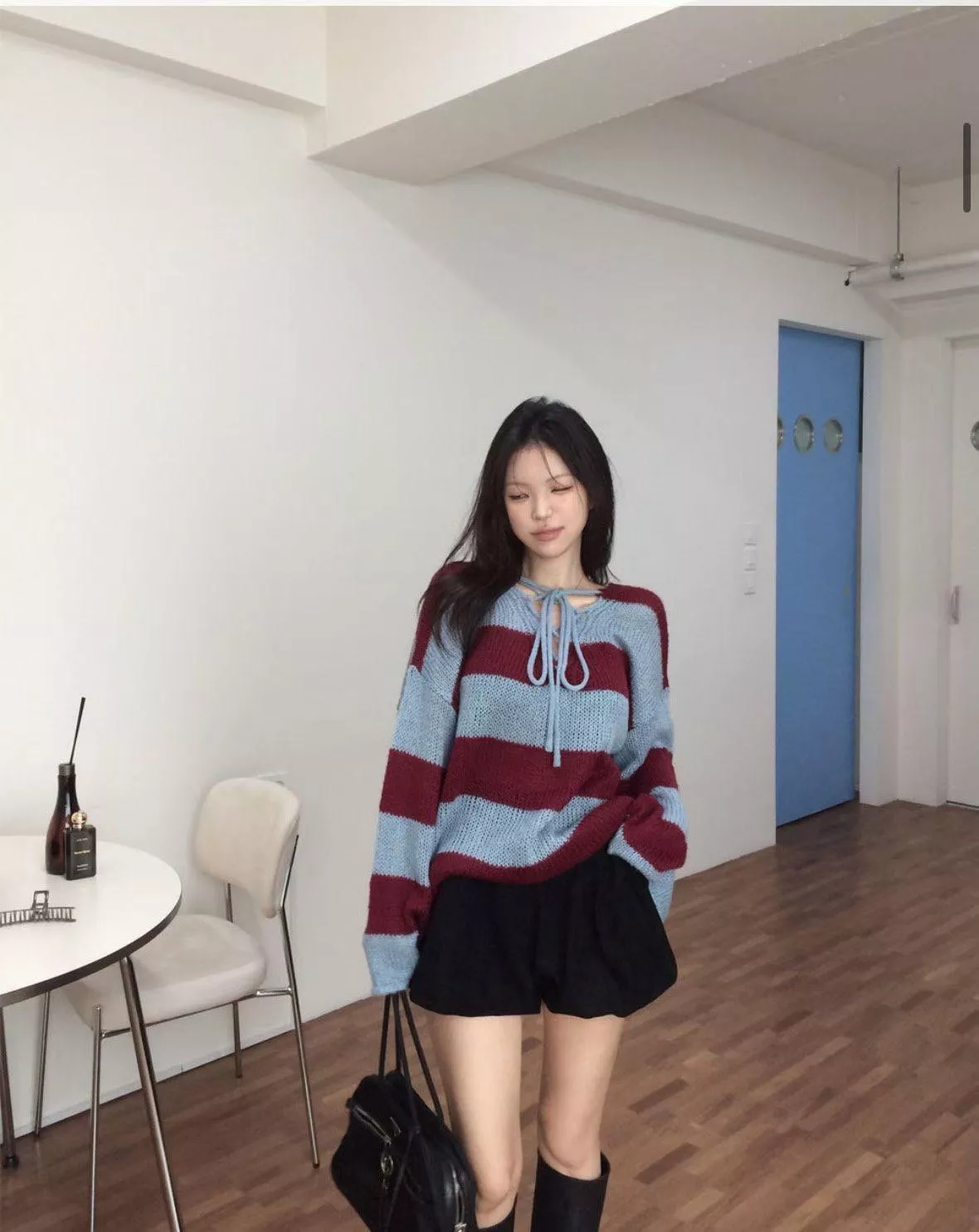 網紅款 減齡花苞短褲