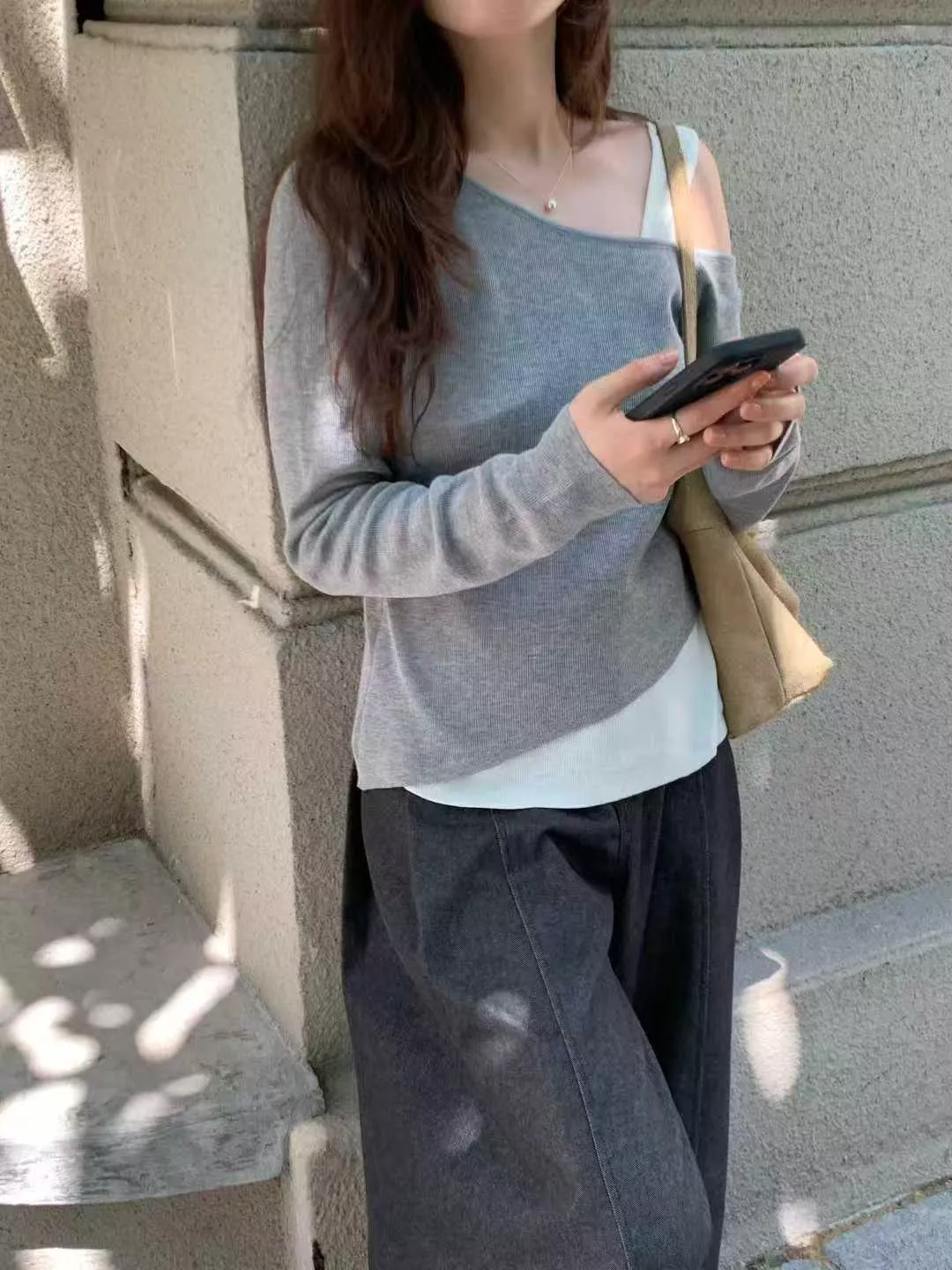 設計款不對稱長T